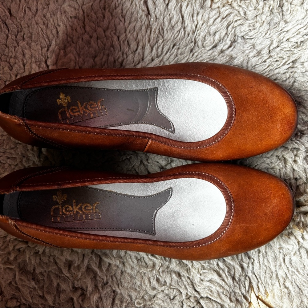 Rieker Women's Brown Leather Shoes